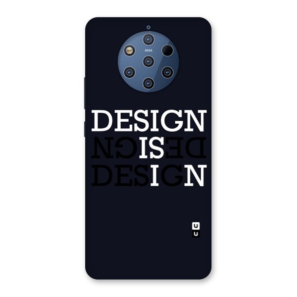 Design is In Typography Back Case for Nokia 9 PureView