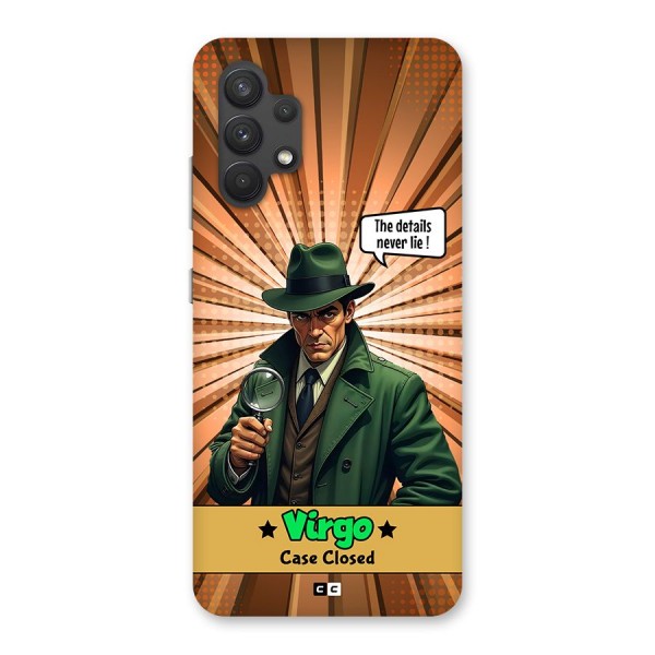 Detective Virgo Back Case for Galaxy A32