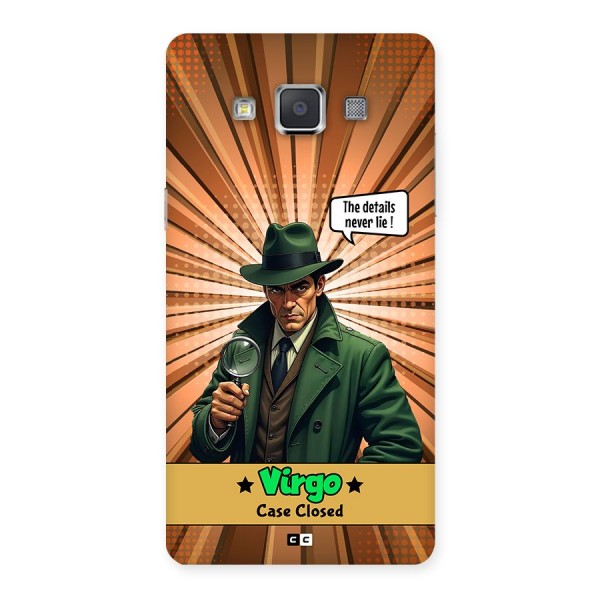Detective Virgo Back Case for Galaxy Grand 3