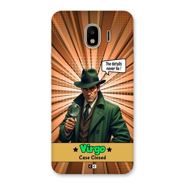 Detective Virgo Back Case for Galaxy J4