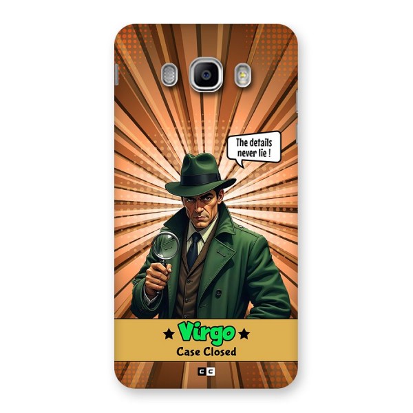 Detective Virgo Back Case for Galaxy J5 2016