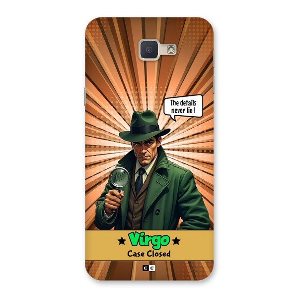 Detective Virgo Back Case for Galaxy J5 Prime
