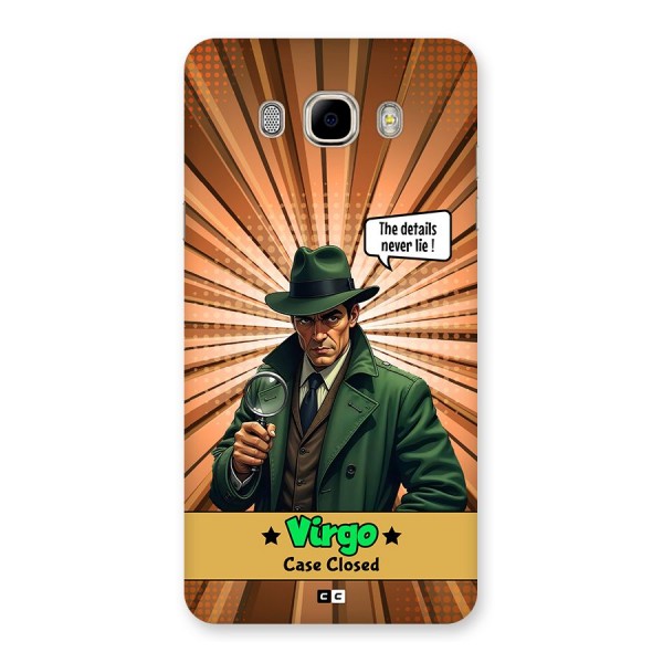 Detective Virgo Back Case for Galaxy J7 2016