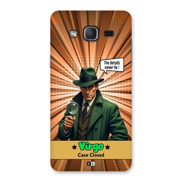 Detective Virgo Back Case for Galaxy On7 Pro