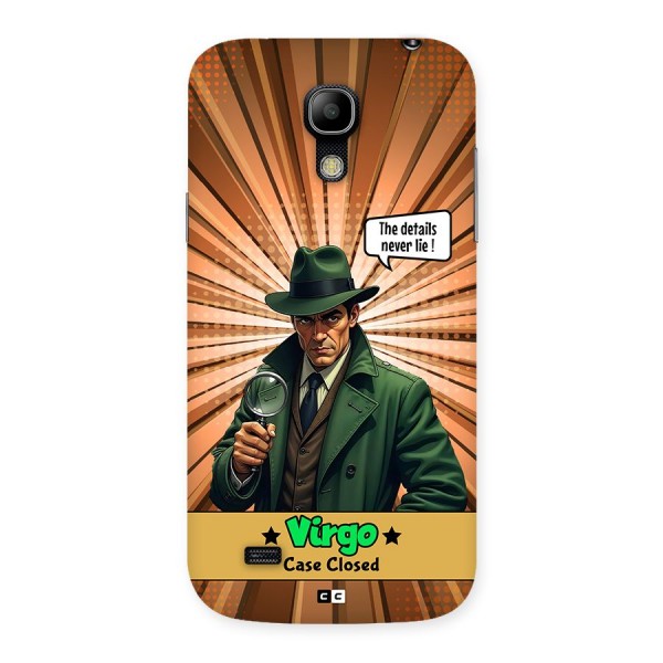 Detective Virgo Back Case for Galaxy S4 Mini