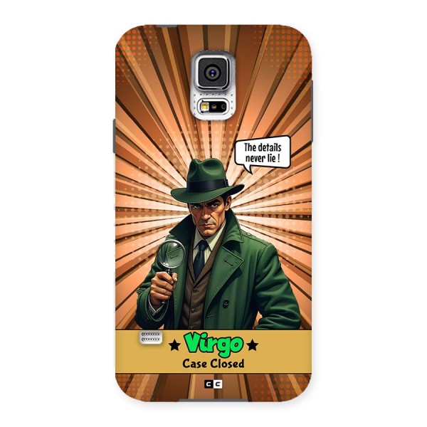 Detective Virgo Back Case for Galaxy S5