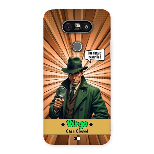 Detective Virgo Back Case for LG G5