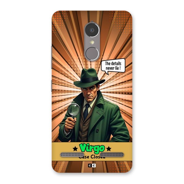 Detective Virgo Back Case for Lenovo K6 Power