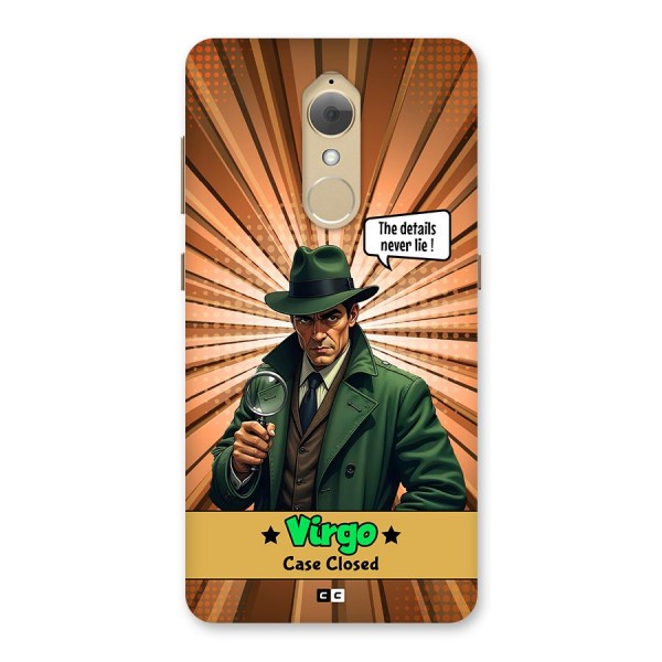 Detective Virgo Back Case for Lenovo K8