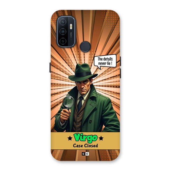 Detective Virgo Back Case for Oppo A33 (2020)