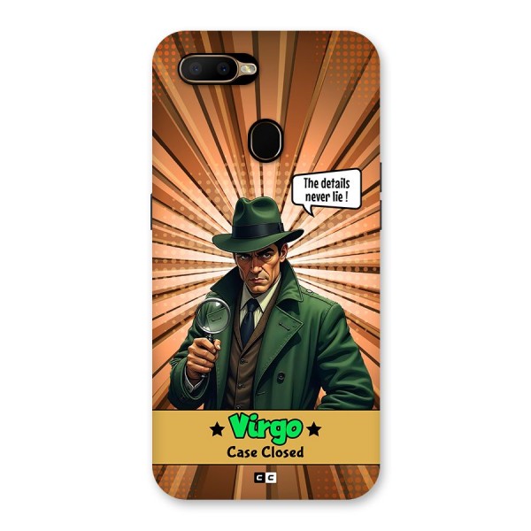 Detective Virgo Back Case for Oppo A5s