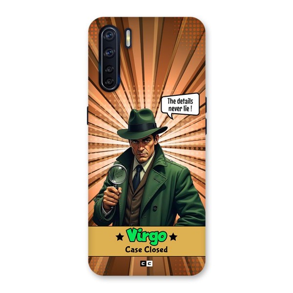 Detective Virgo Back Case for Oppo F15