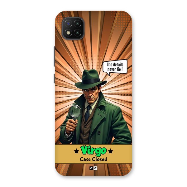 Detective Virgo Back Case for Poco C3
