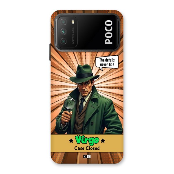 Detective Virgo Back Case for Poco M3