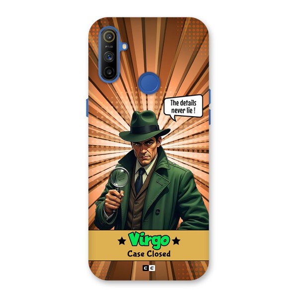 Detective Virgo Back Case for Realme Narzo 10A