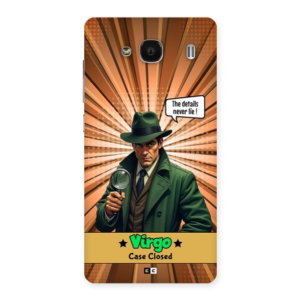 Detective Virgo Back Case for Redmi 2