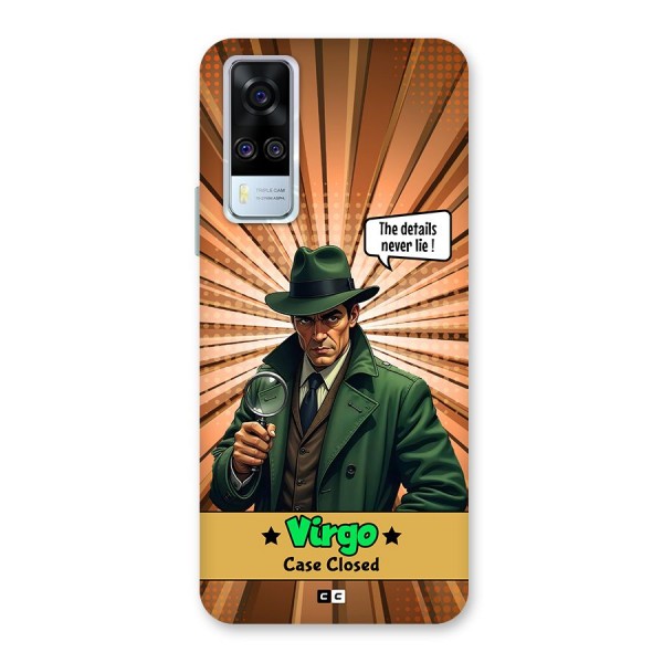 Detective Virgo Back Case for Vivo Y31