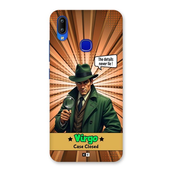 Detective Virgo Back Case for Vivo Y91