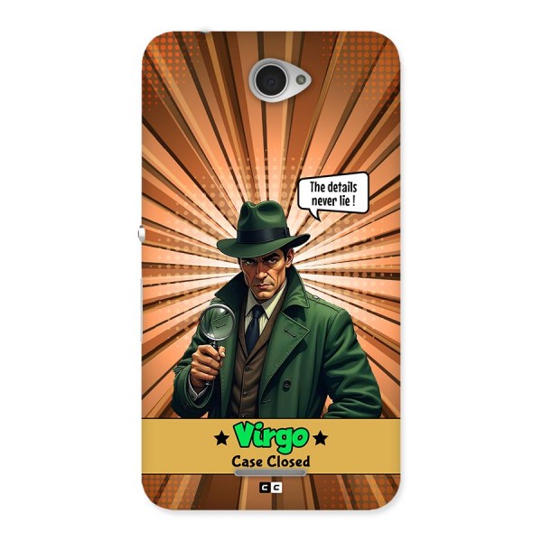 Detective Virgo Back Case for Xperia E4