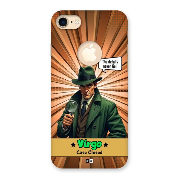 Detective Virgo Back Case for iPhone 7 Logo Cut