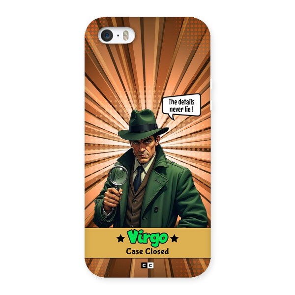 Detective Virgo Back Case for iPhone SE 2016