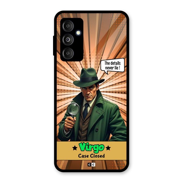 Detective Virgo Glass Back Case for Galaxy M14 5G