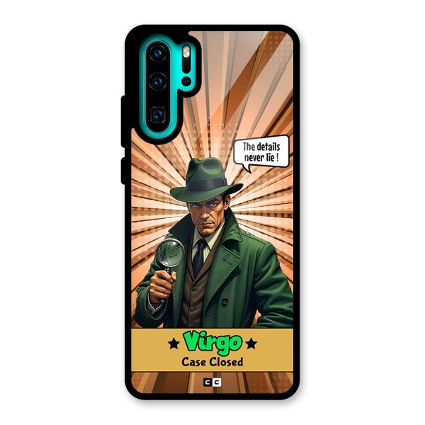 Detective Virgo Glass Back Case for Huawei P30 Pro