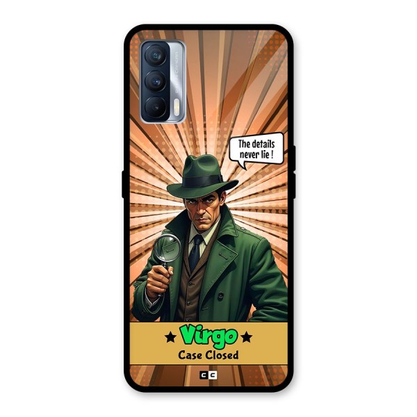 Detective Virgo Glass Back Case for Realme X7