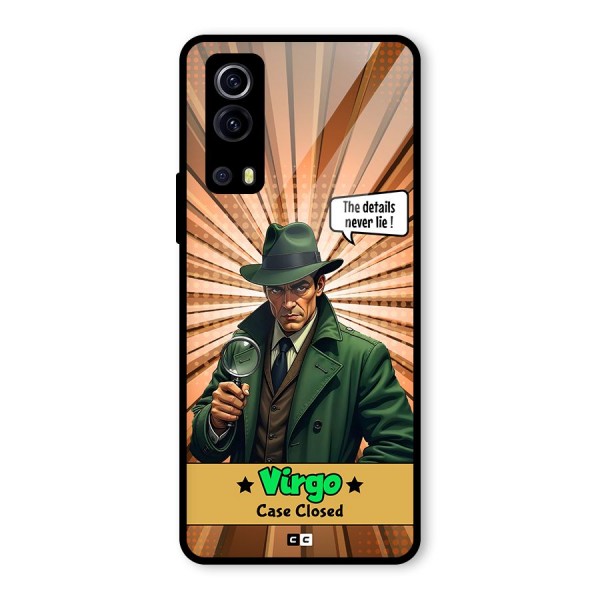 Detective Virgo Glass Back Case for Vivo iQOO Z3