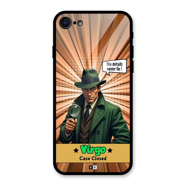 Detective Virgo Glass Back Case for iPhone SE 2022