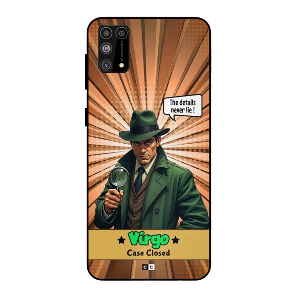 Detective Virgo Metal Back Case for Galaxy M31