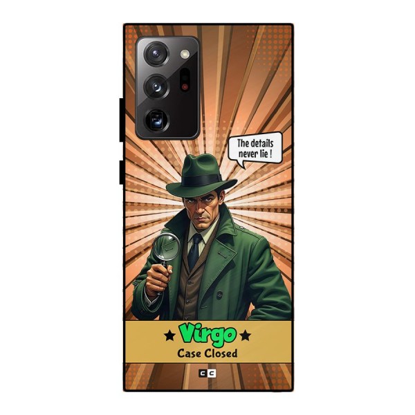 Detective Virgo Metal Back Case for Galaxy Note 20 Ultra