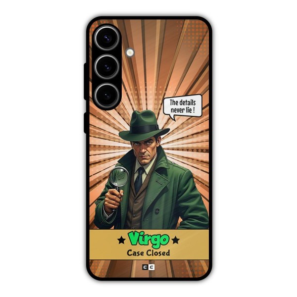 Detective Virgo Metal Back Case for Galaxy S24 Plus