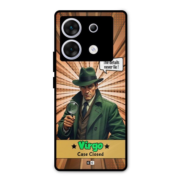 Detective Virgo Metal Back Case for Infinix Zero 30 5G