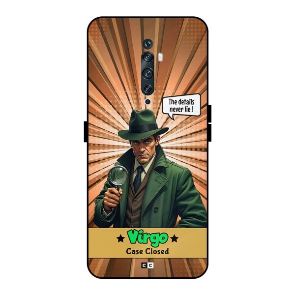 Detective Virgo Metal Back Case for Oppo Reno2 F