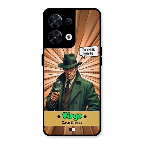 Detective Virgo Metal Back Case for Oppo Reno8 5G