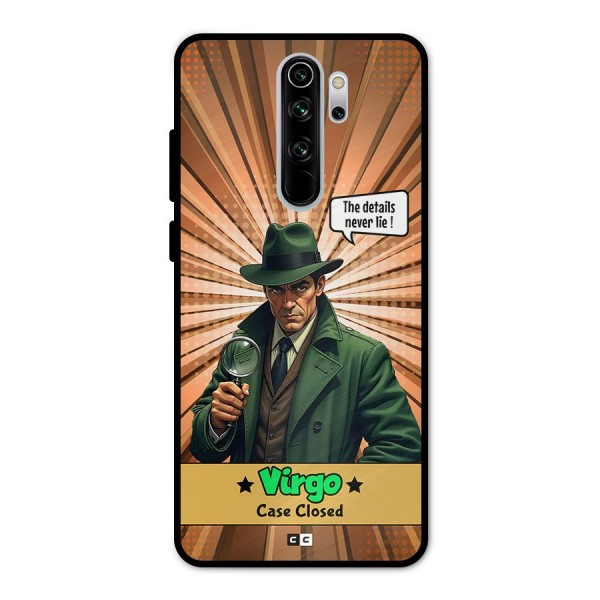 Detective Virgo Metal Back Case for Redmi Note 8 Pro
