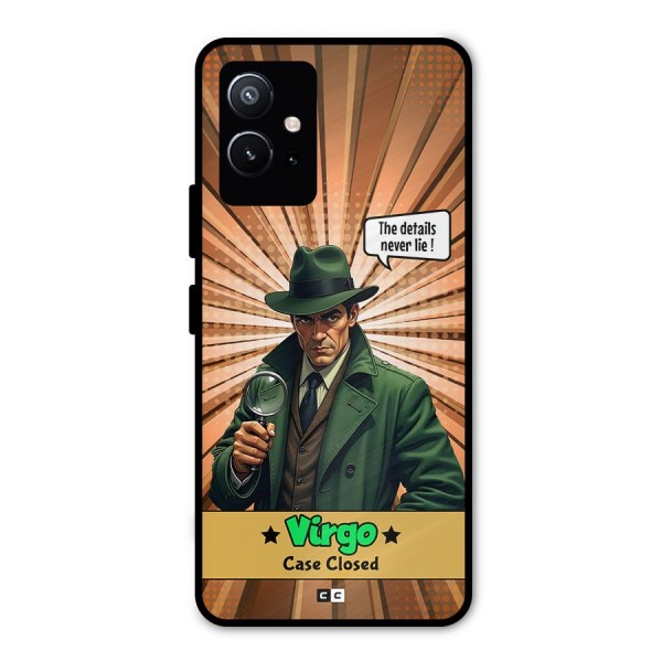 Detective Virgo Metal Back Case for Vivo T1 5G