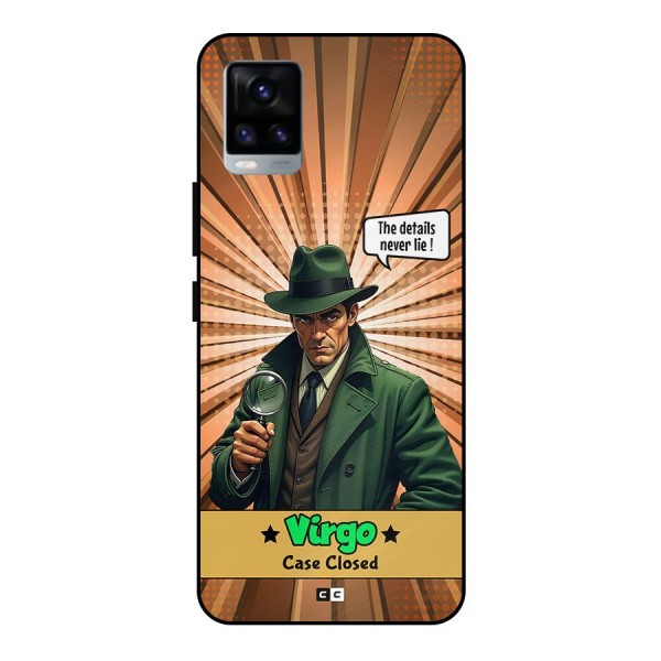 Detective Virgo Metal Back Case for Vivo V20