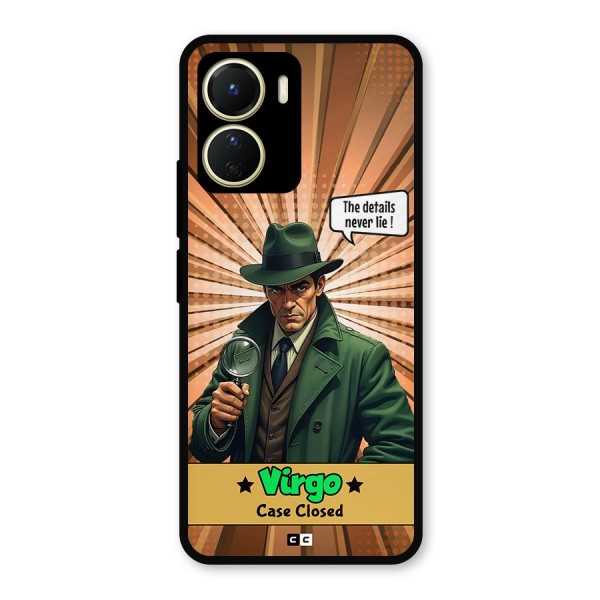Detective Virgo Metal Back Case for Vivo Y16
