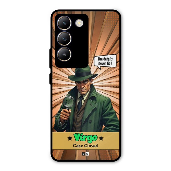 Detective Virgo Metal Back Case for Vivo Y200e
