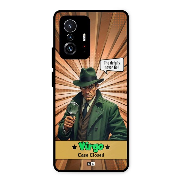 Detective Virgo Metal Back Case for Xiaomi 11T Pro