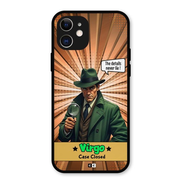 Detective Virgo Metal Back Case for iPhone 12
