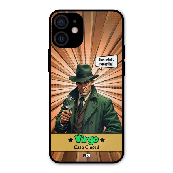 Detective Virgo Metal Back Case for iPhone 12 Mini