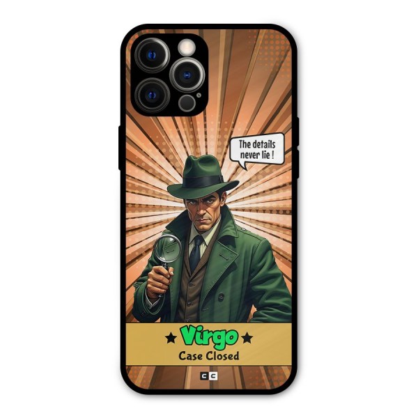 Detective Virgo Metal Back Case for iPhone 12 Pro Max