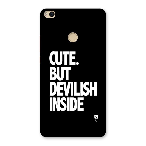 Devil Inside Back Case for Mi Max 2