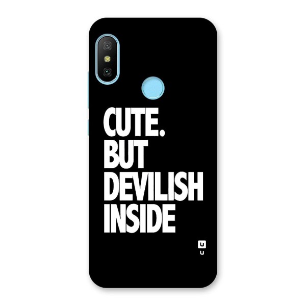 Devil Inside Back Case for Redmi 6 Pro