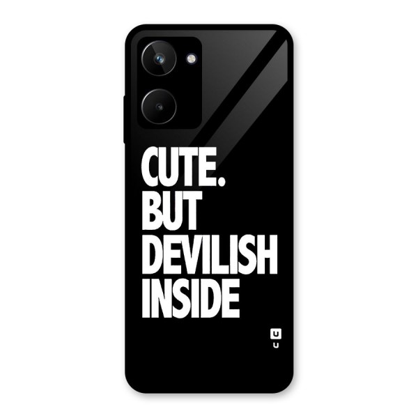 Devil Inside Glass Back Case for Realme 10
