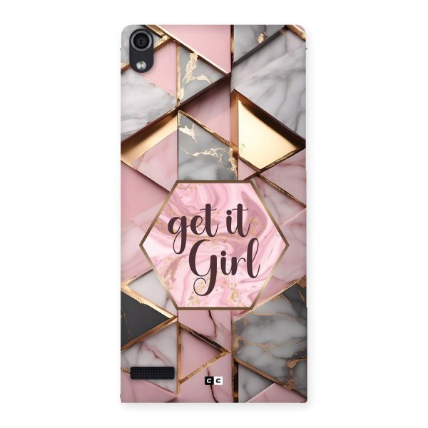 Diamond Girl Back Case for Ascend P6