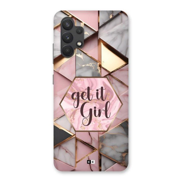 Diamond Girl Back Case for Galaxy A32